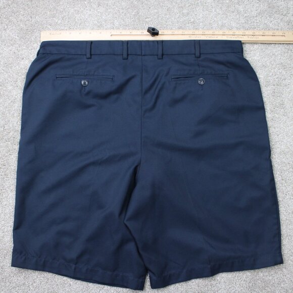 Greg Norman Short Mens 40 Blue Golf Pleated 100% Polyester Athleisure Athletic - Picture 5 of 11